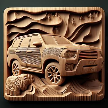 3D модель Toyota Sequoia (STL)